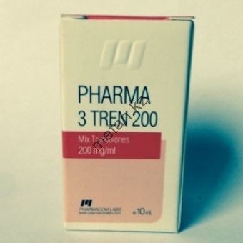 Три трен Pharma3Tren (Три Тренболон) PharmaCom Labs балон 10 мл (200 мг/1 мл) - Кокшетау